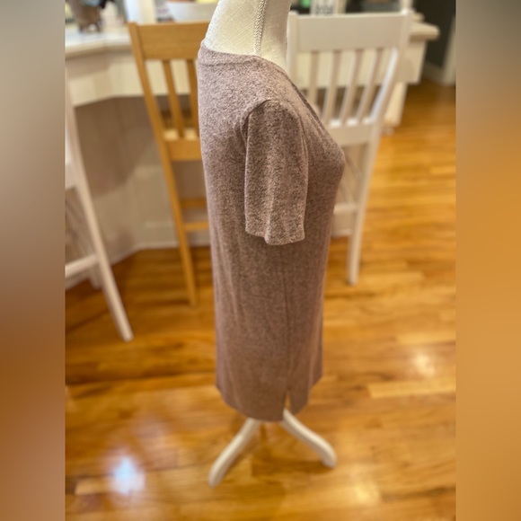 💜 5 for $25 or 3 for $18 Heart & Hips tan knitted short sleeve tunic dre… - Picture 6 of 7